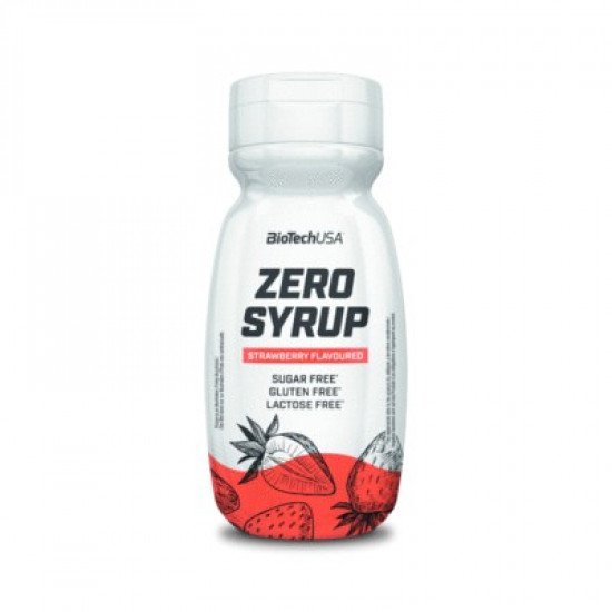 Biotech zero szirup eper 320ml