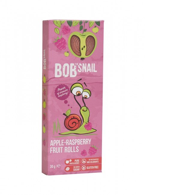 Bob snail rolls alma-málna 30g