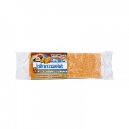 Bonetta kókuszszelet mézes-Narancsos 40g 