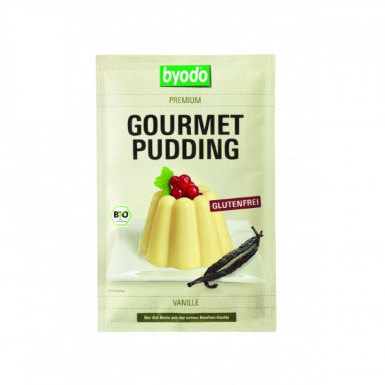 Byodo bio pudingpor vaníliás 36g