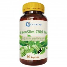 Caleido greenslim zöld tea 580 mg  90db