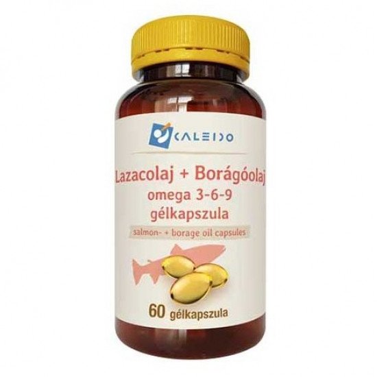 Caleido lazacolaj+borágóolaj kapszula 60db