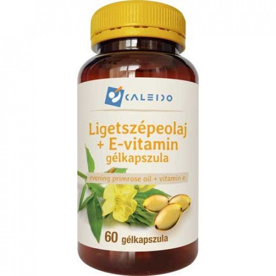 Caleido ligetszépeolaj+e-vitamin gélkapszula 60db