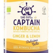 Captain kombucha ital gyömbér-citrom 400ml