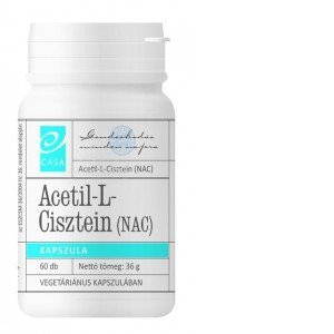 Casa acetil-l-cisztein (nac) kapszula 60db