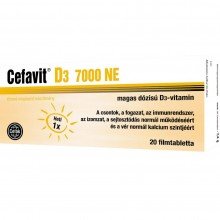 Cefavit D3 7000NE filmtabletta 20db