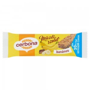 Cerbona szelet banános 20g 