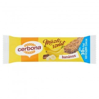 Cerbona szelet banános 20g 