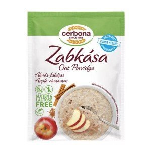 Cerbona gluténmentes zabkása almás-fahéjas 50g