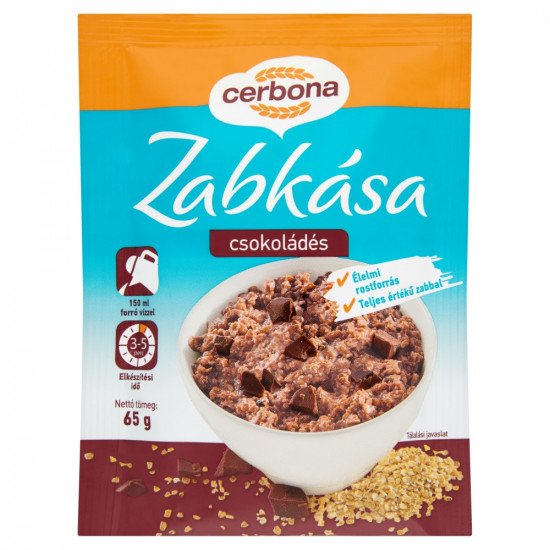 Cerbona zabkása csoki 55g Cerbona zabkása csoki 55g