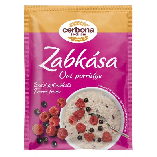 Cerbona zabkása erdei gyümölcsös 55g