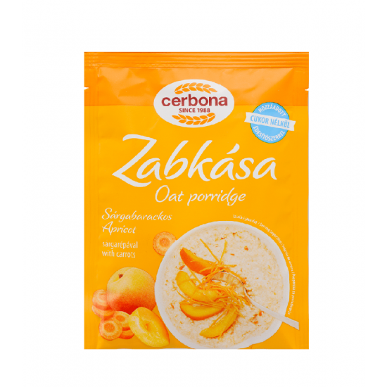 Cerbona zabkása sárgabarack 50g