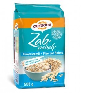 Cerbona zabpehely finomszemű 500g