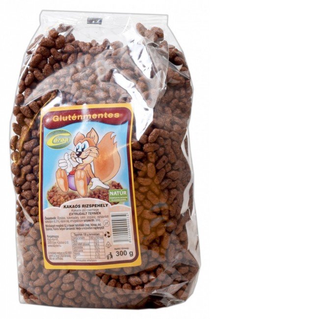Cerea gluténmentes kakaós rizspehely 300g