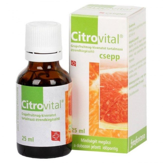 Citrovital grapefruitmag csepp 25ml Citrovital grapefruitmag csepp 25ml