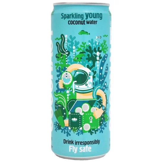 Coconaut kókuszvíz szénsavas 320ml Coconaut kókuszvíz szénsavas 320ml