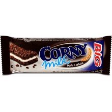 Corny Big milk szelet dark & white 40g