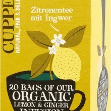 Cupper bio gyümölcstea citrom&gyömbér 20filter