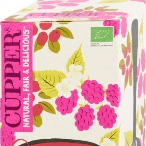Cupper bio gyümölcstea vörösáfonya&málna 20filter