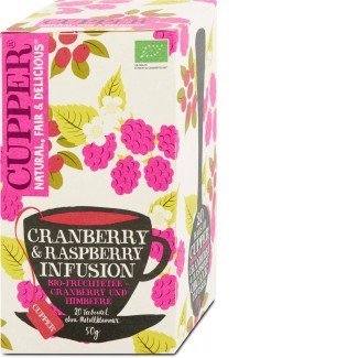 Cupper bio gyümölcstea vörösáfonya&málna 20filter