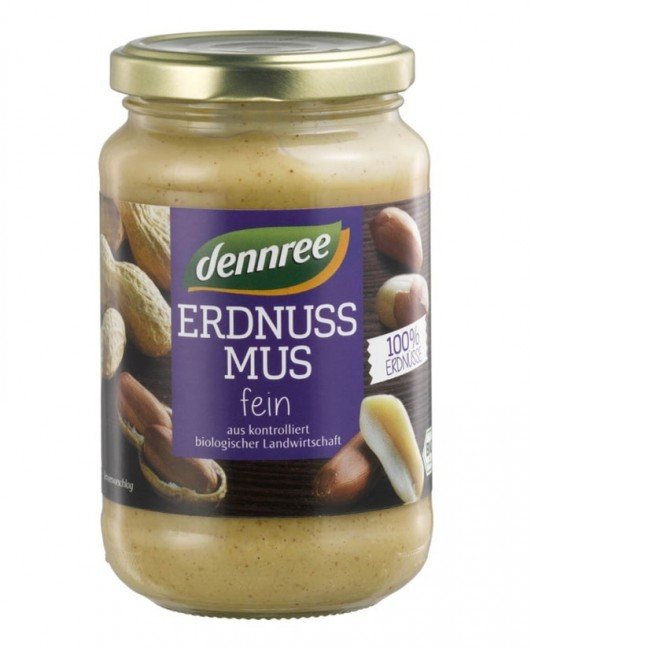 Dennree bio földimogyoróvaj natúr 350g