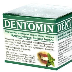 Dentomin fogpor gyógynövényes 95g 