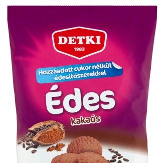 Detki cukormentes omlós keksz kakaós 180g