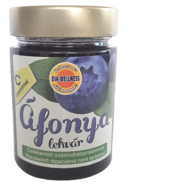 Dia-Wellness Áfonya lekvár 380g