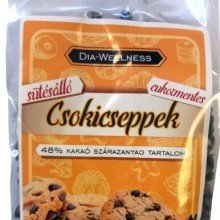 Dia-Wellness Csokicseppek sütésálló 150g