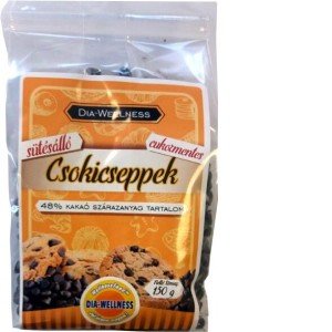 Dia-Wellness Csokicseppek sütésálló 150g