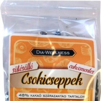 Dia-Wellness Csokicseppek sütésálló 150g