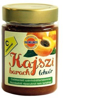 Dia-Wellness kajszibarack lekvár 380g