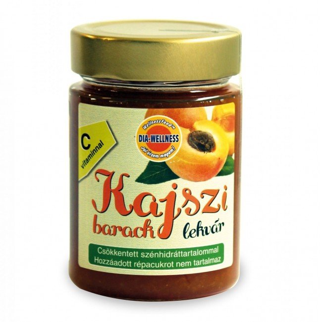 Dia-Wellness Paleolit Kajszi lekvár 380g