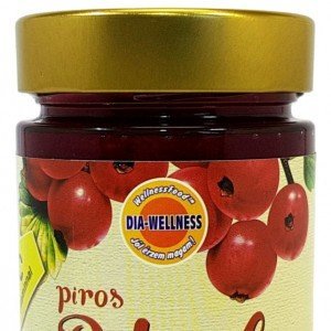 Dia-Wellness pirosribizli lekvár 380g