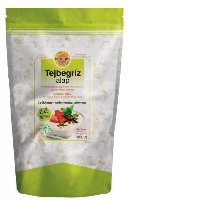 Dia-Wellness Tejbegríz Alap 500g Dia-Wellness Tejbegríz Alap 500g