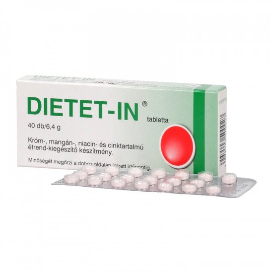 Dietet-In tabletta 40db