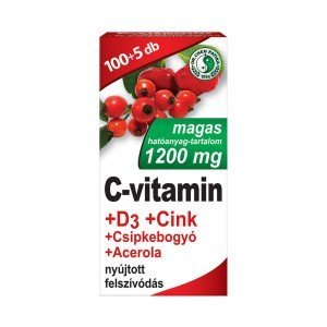 Dr.chen c-vitamin 1200mg+d3+cink+acerola+csipkebogyó tabletta 105db Dr.chen c-vitamin 1200mg+d3+cink+acerola+csipkebogyó tabletta 105db
