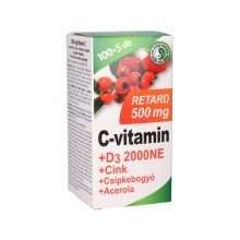 Dr.Chen c-vitamin 500mg retard+d3-vitamin 105db