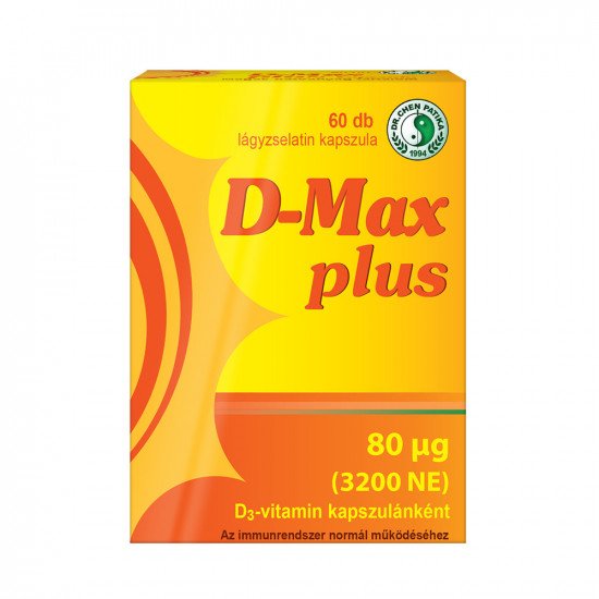 Dr.chen d-max plus kapszula 60db