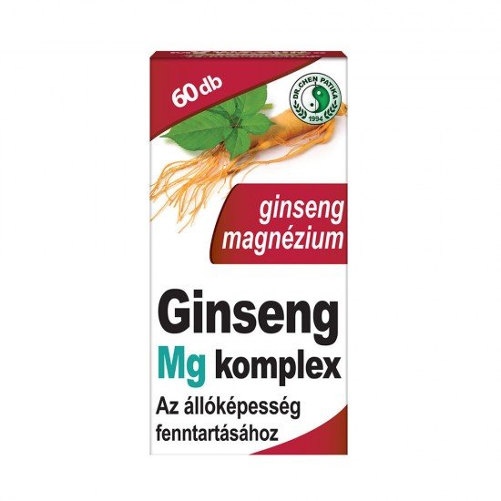 Dr.Chen ginseng mg-komplex kapszula 60db