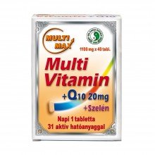 Dr.Chen multimax vitamin+Q10+Szelén tabl 40db