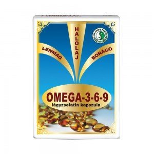 Dr.Chen Omega 3-6-9 Lágyzselatin Kap. 30 db