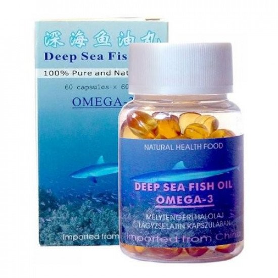 Dr.Chen omega-3 mélyt. halolaj kapszula 60db