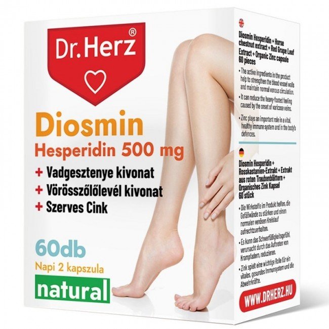 Dr.Herz diozmin hesperidin kapszula 60db