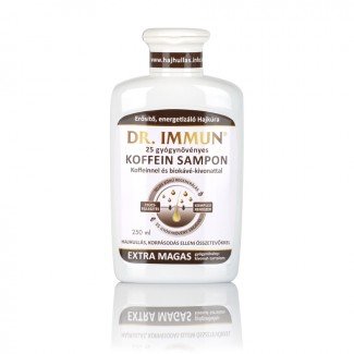 Dr.Immun sampon koffeinnel hajhullás és korpásodás ellen 250ml