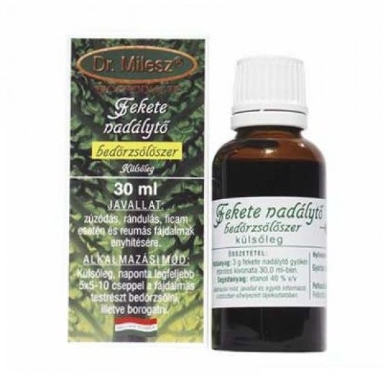 Dr.Milesz feketenadálytő bedörzsölő 30ml