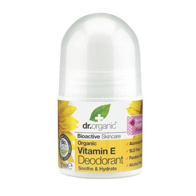 Dr.Organic bio e vitaminosgolyós deo 50ml Dr.Organic bio e vitaminosgolyós deo 50ml