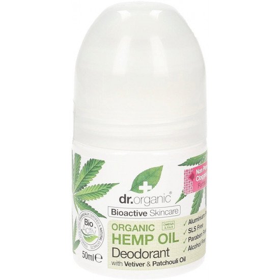 Dr.Organic bio kendermag golyó deo 50ml