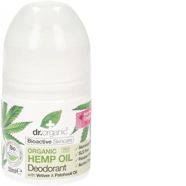 Dr.Organic bio kendermag golyó deo 50ml