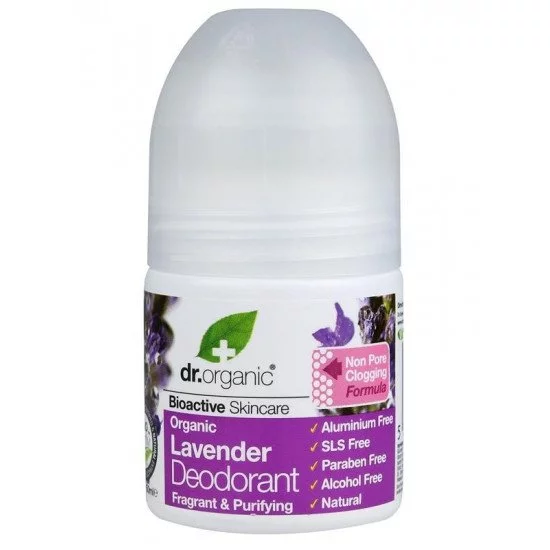 Dr.Organic bio levendula golyós deo 50ml Dr.Organic bio levendula golyós deo 50ml